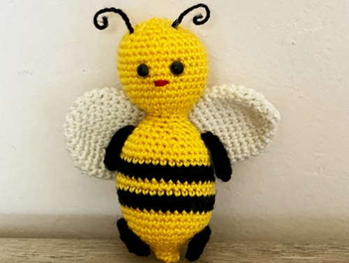 Amigurumi Honey Bee toy