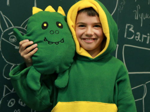 ''Bari Kendan'' Dragon hoodie-toy