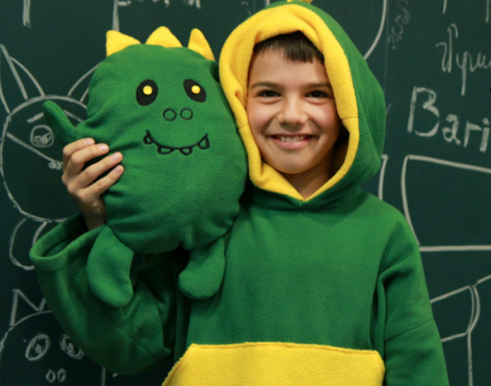 ''Bari Kendan'' Dragon hoodie-toy