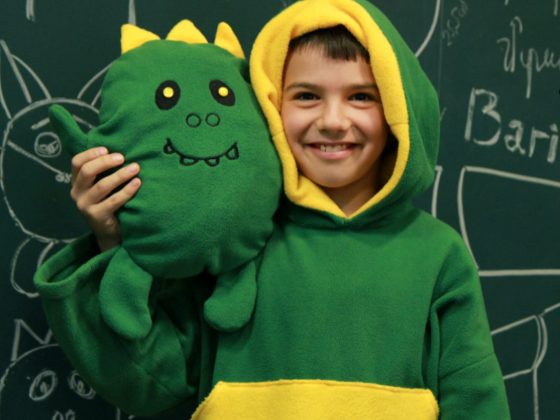 ''Bari Kendan'' Dragon hoodie-toy