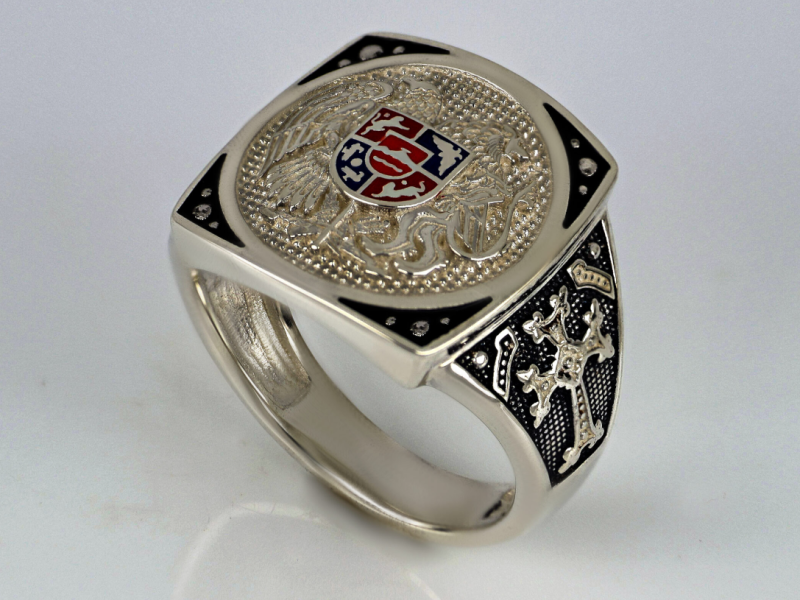 Armenian Cross ring