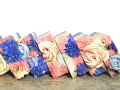 Spring Breath, handmade piped flower soap with fresh scents