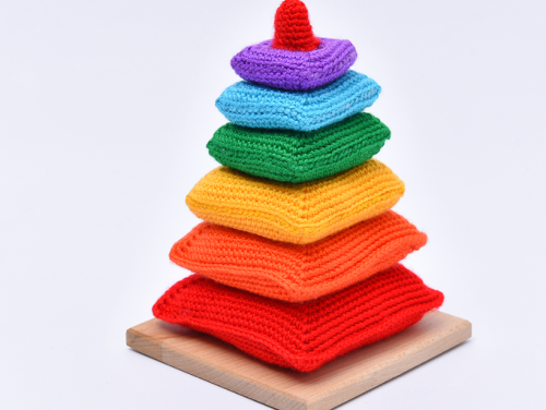 Knitted Pyramid