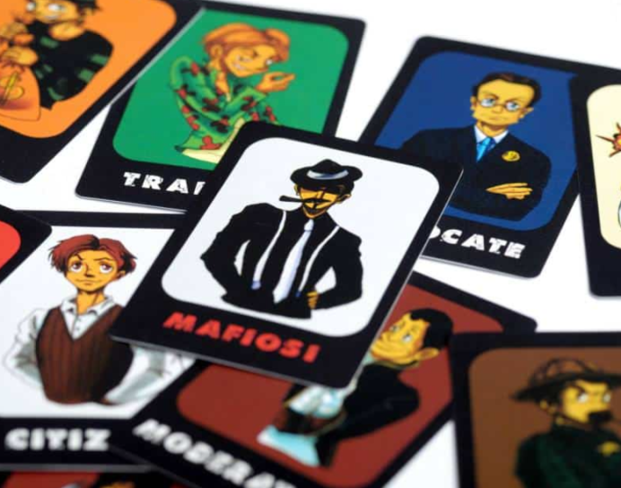 Mafia game cards