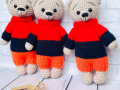 Armenian Dressed Toy Bear Simon