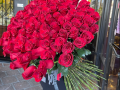 100 Long Stem Red Roses
