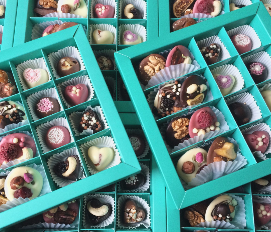 Family Box of Love - Custom, Handmade Chocolates & Gifts by Chocolate  Storybook