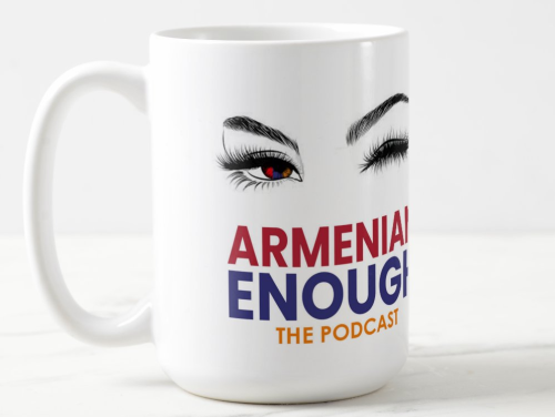 Large Armenian Enough Coffee Mug
