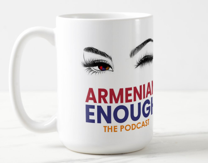 Large Armenian Enough Coffee Mug