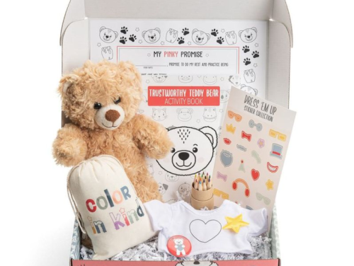 Trustworthy Teddy Bear - Activity Box