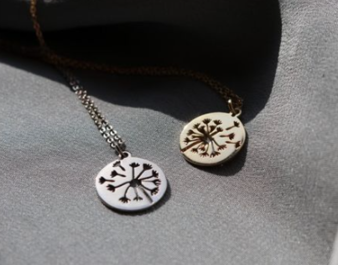 "Dandelion" necklace
