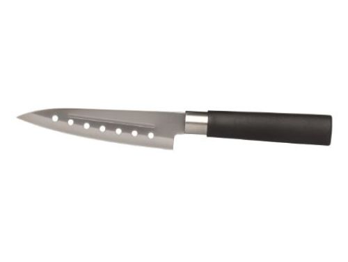 Santoku knife with 12.5cm holes