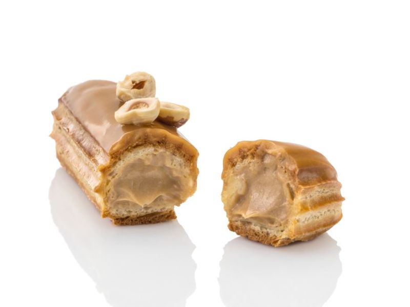 Dulce Hazelnut Eclair