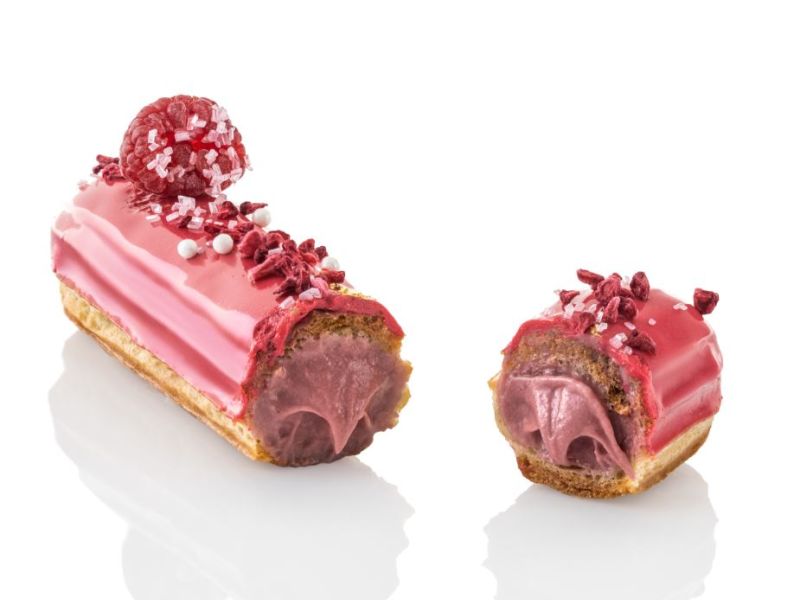 Raspberry Eclair