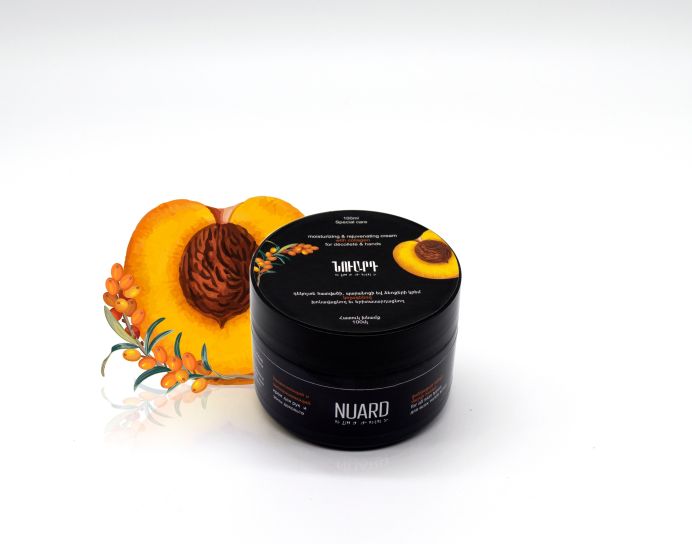 Moisturizing cream for décolleté, neck and hands - Nuard Cosmetics