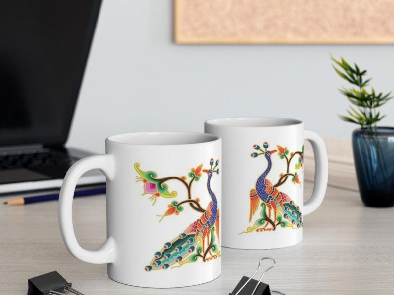 Armenian Paradise Bird Mug