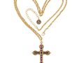 Agape - Ashkhen Long Cross Necklace