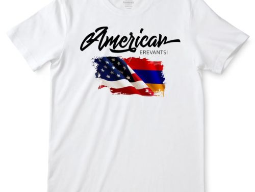 American Yerevantsi White T-Shirts