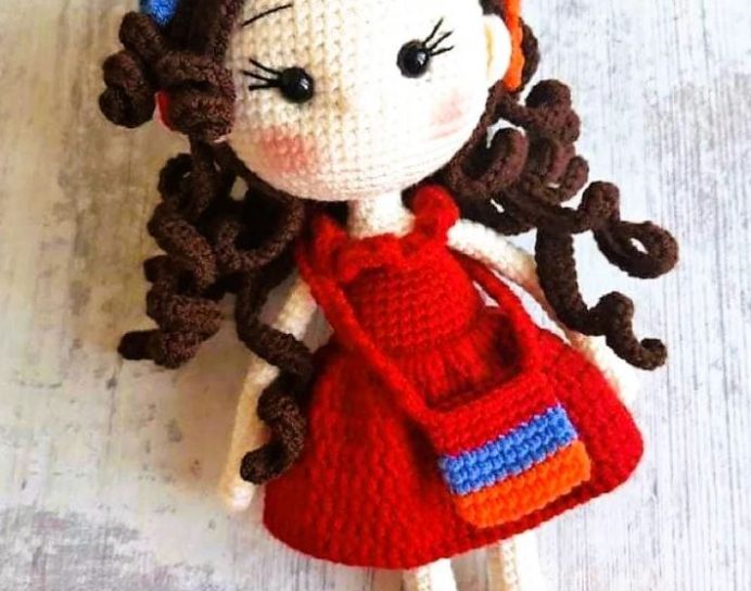 Crochet Doll Armenian Girl