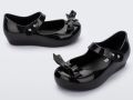 MINI MELISSA BLACK BOW SHOES