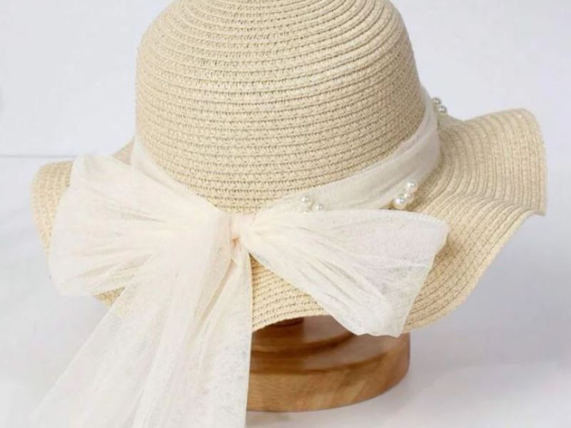 KIDS SUMMER STRAW HAT