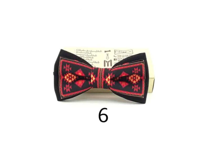 Armenian national, carpet bow tie for man and kid