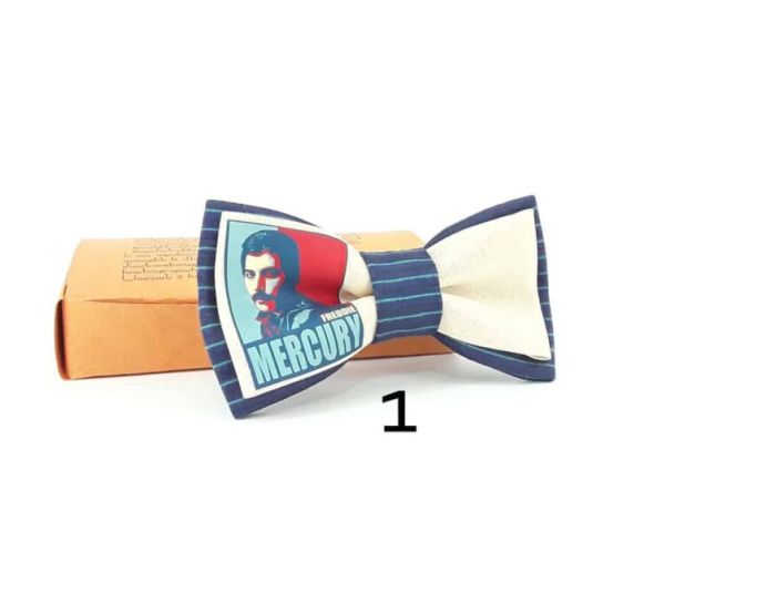 Freddie mercury, Queen bow ties for musicians and rock lovers