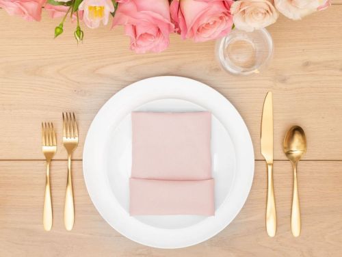 Blush Napkin Polyester