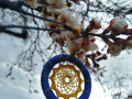 Dreamcatcher Necklace-Blue/Yellow