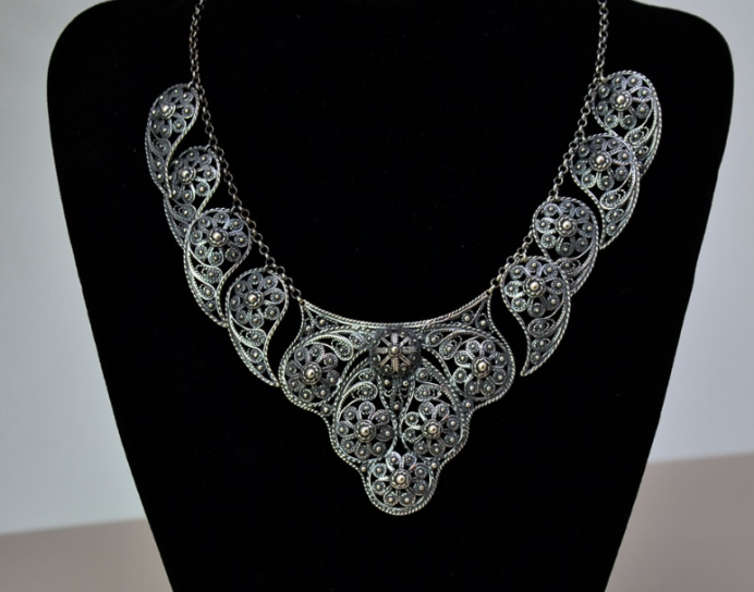 “Van-Vaspourakan” Collection Sterling Silver Necklace $267.00