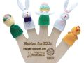 Crocheted Finger Puppet Set "Easter"