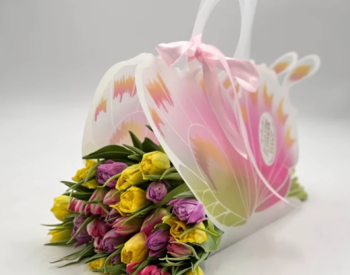 Peony Tulip Charm