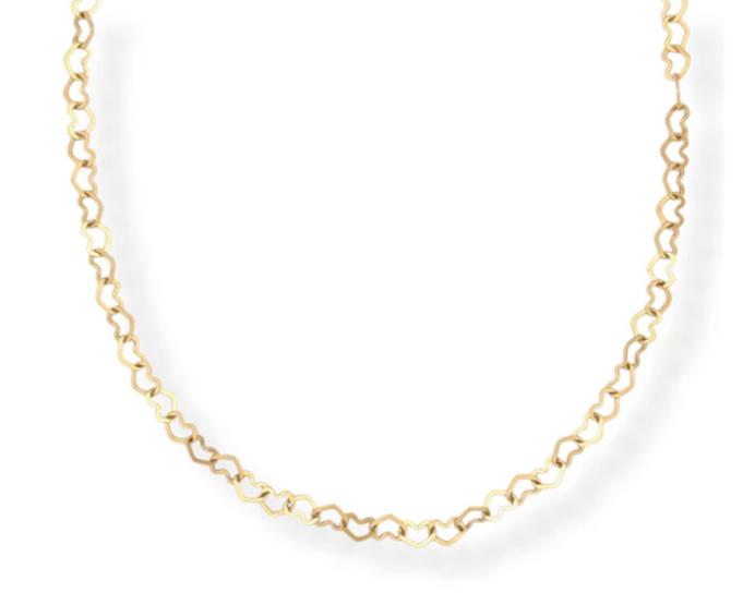 Linked Heart Necklace
