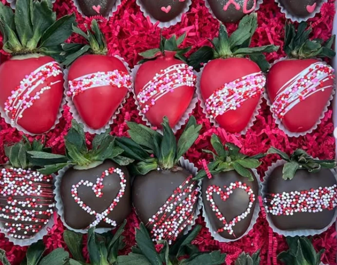 Belgian Chocolate Dipped Strawberries 