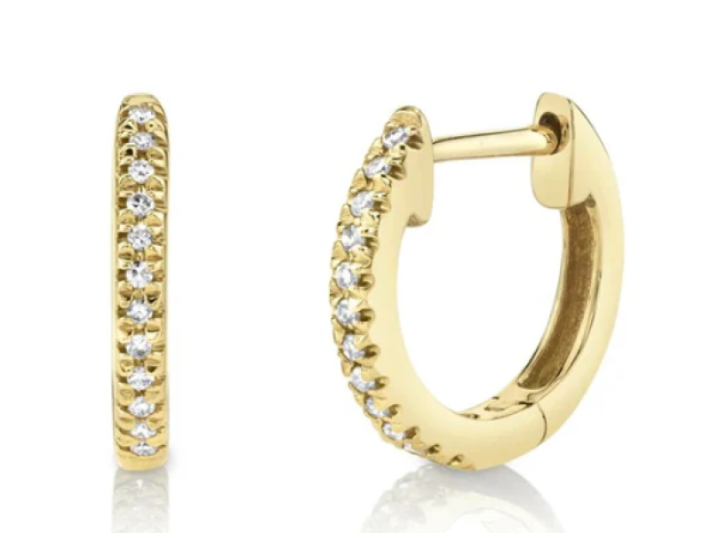 Diamond Huggie Earring