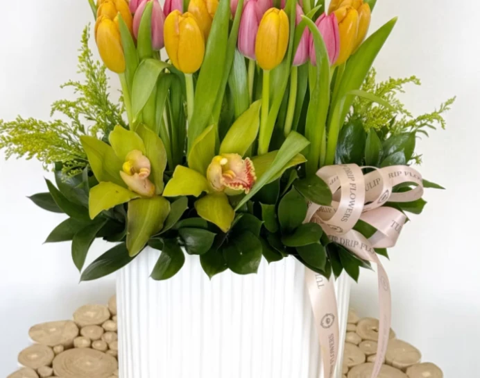 Spring Tulip Garden