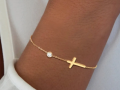 Cross Charm Bracelet