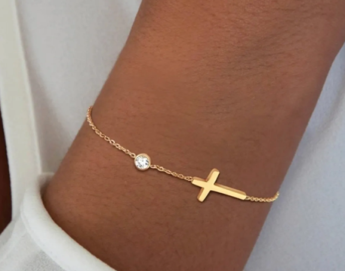 Cross Charm Bracelet