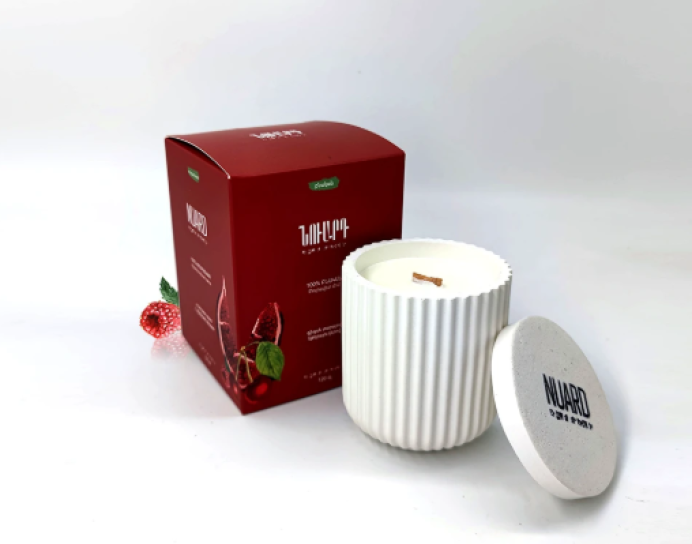 Բնական մոմ ազնվամորի