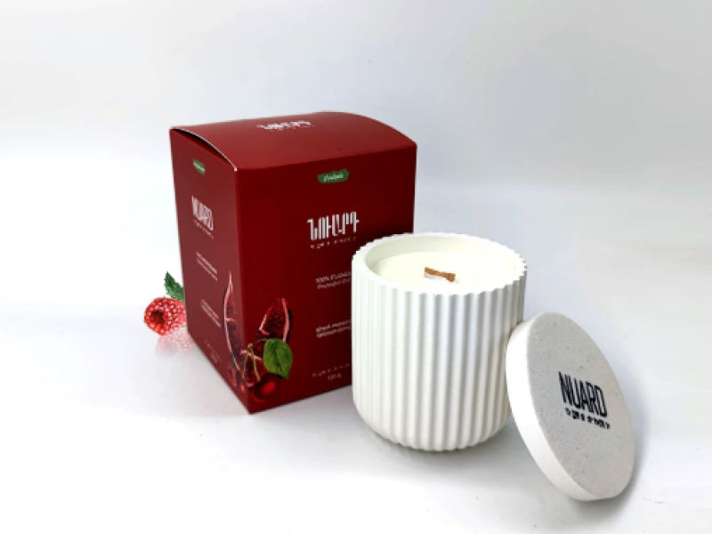 Բնական մոմ ազնվամորի