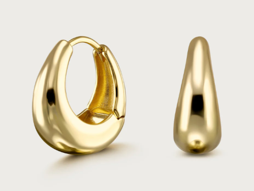 Chunky Hoop Earrings