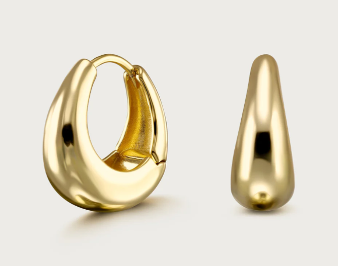 Chunky Hoop Earrings