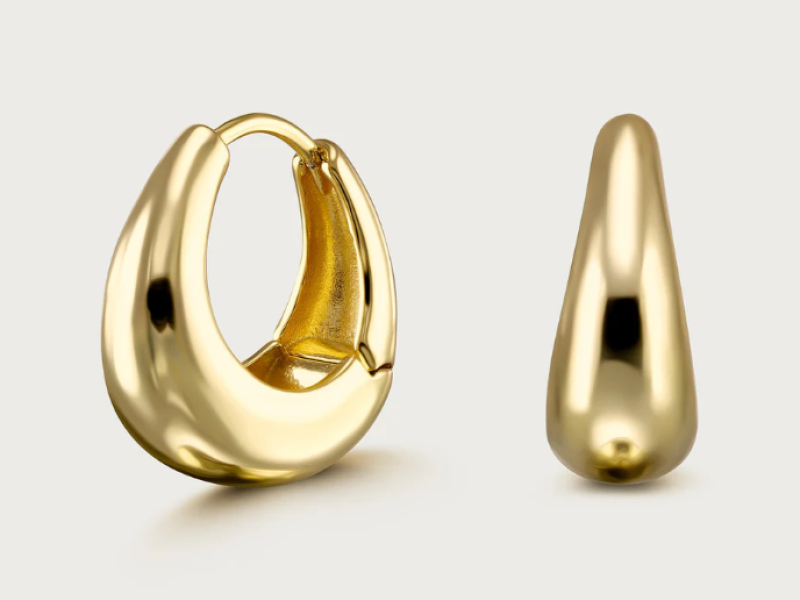 Chunky Hoop Earrings