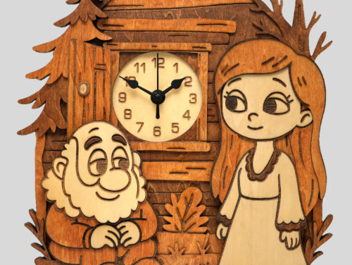 Found Dream - Wooden Wall Clock