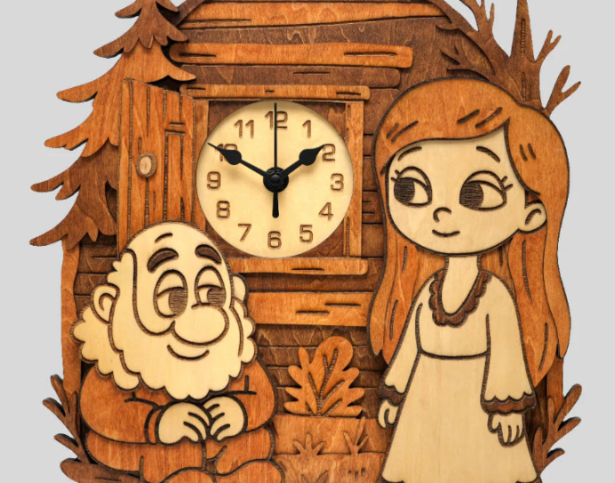 Found Dream - Wooden Wall Clock