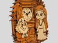 Found Dream - Wooden Wall Clock