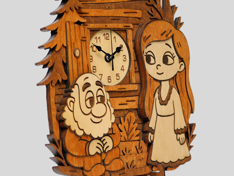 Found Dream - Wooden Wall Clock