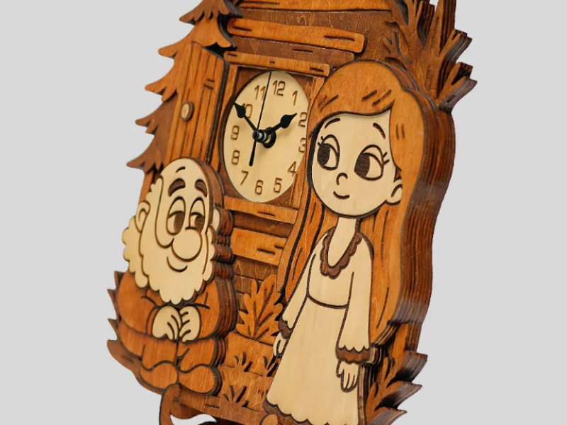 Found Dream - Wooden Wall Clock