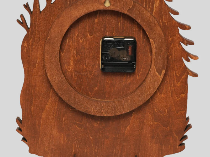 Found Dream - Wooden Wall Clock (Colored)