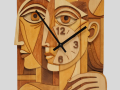 Picasso - Wooden Wall Clock